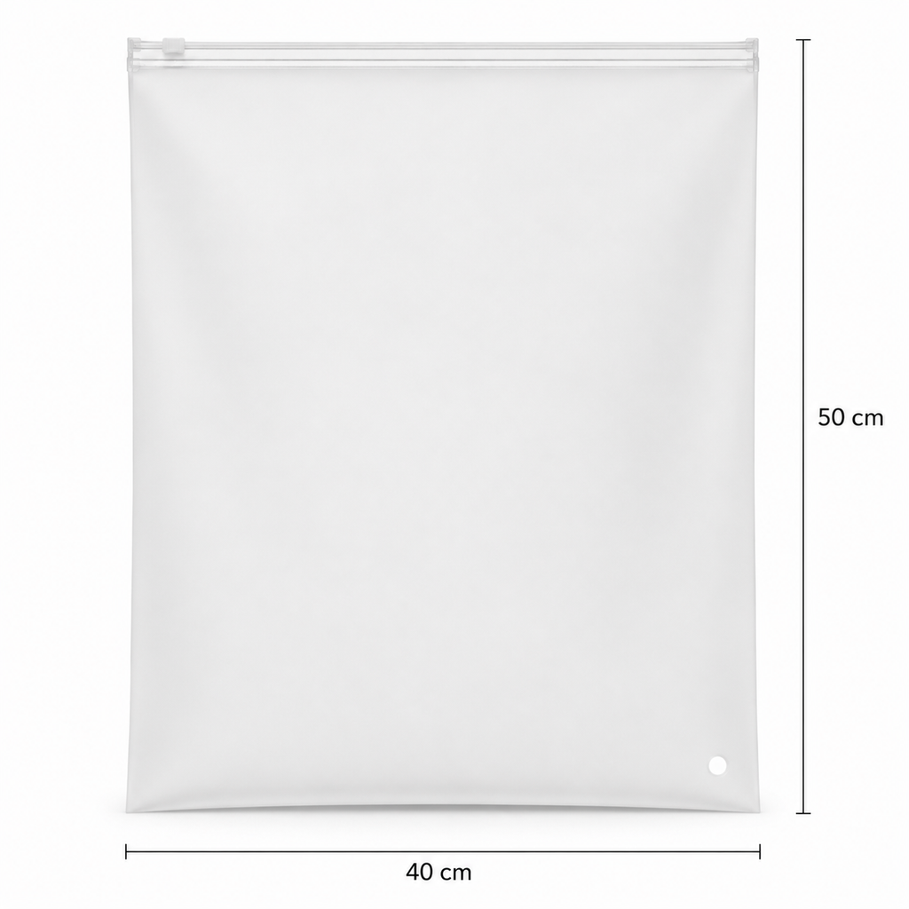 Bolsa Para Ropa Zipper 40x50 cm (Estilo Shein)