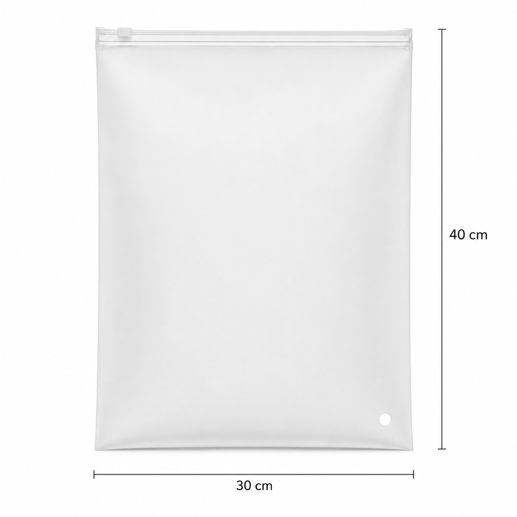 Bolsa Para Ropa Zipper 30x40 cm (Estilo Shein)