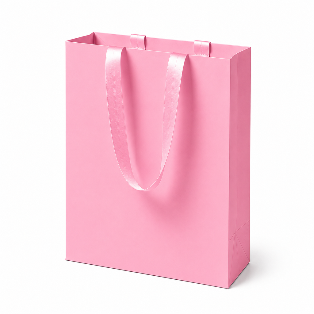 Pack Bolsa de Lujo 26x32x12 cm (Rosada, Negra, Blanca)