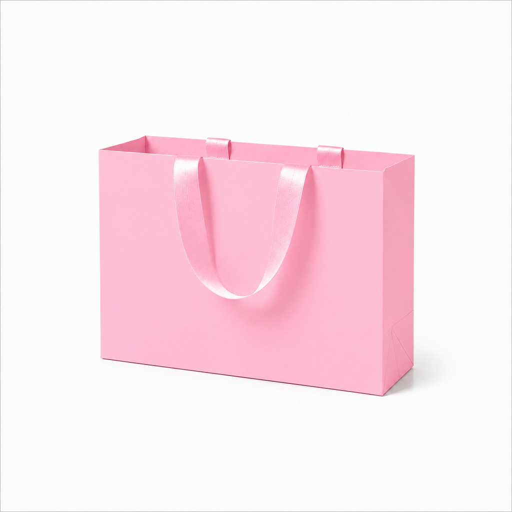 Pack Bolsa de Lujo 17x13x6 cm (Rosada, Negra, Blanca)