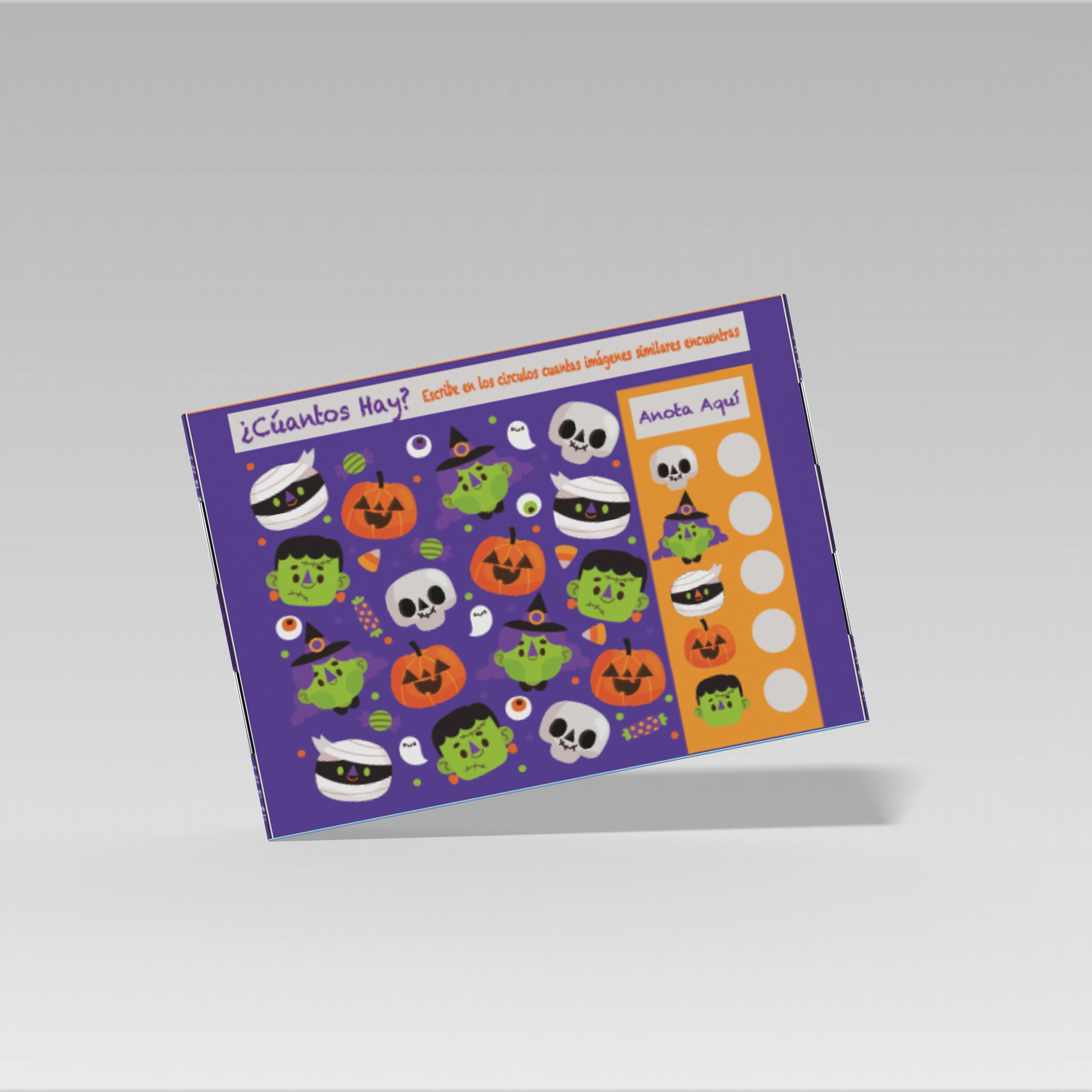 Caja Halloween 24x17x5 cm Modelo Boni 10 o 25 und