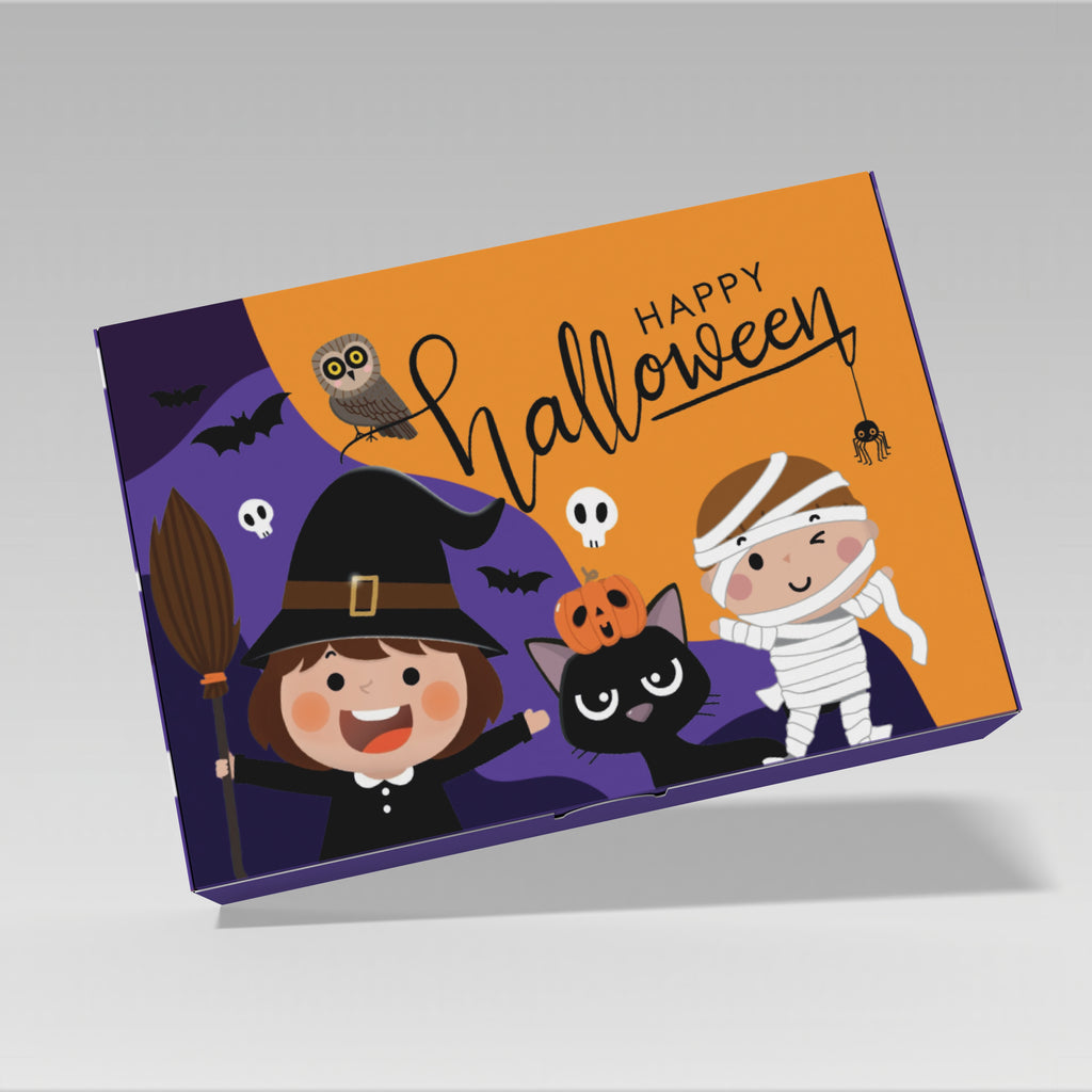 Caja Halloween 24x17x5 cm Modelo Boni 10 o 25 und