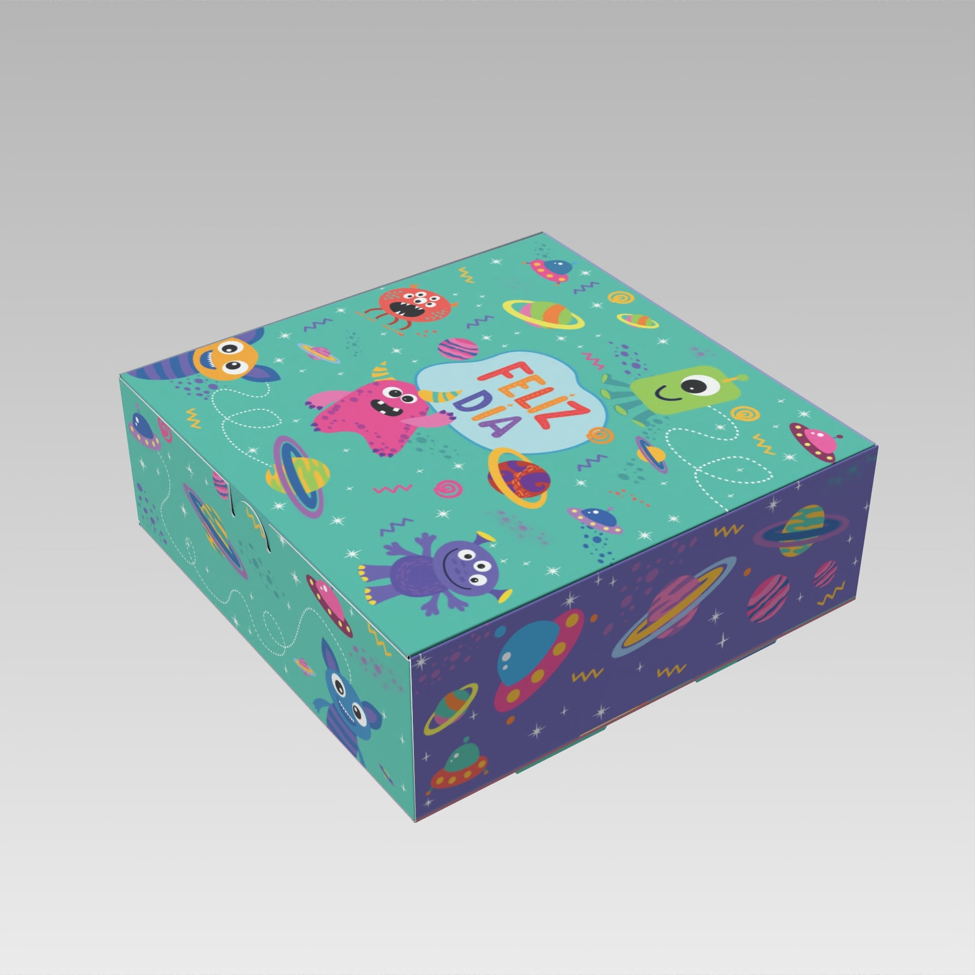 Caja niñez 20x20x7 modelo Vitto 10 o 25 Unidades