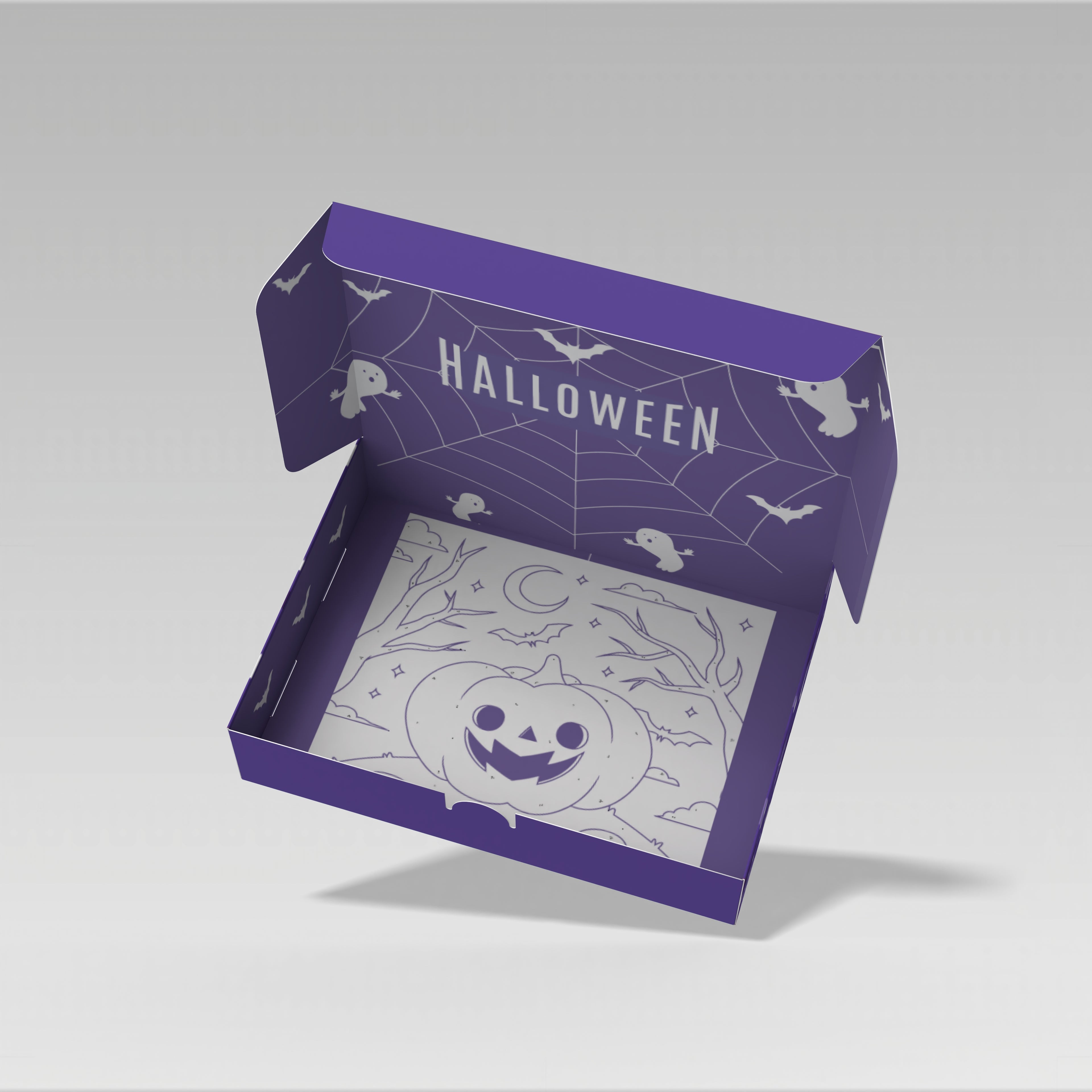 Caja Halloween 24x17x5 cm Modelo Boni 10 o 25 und