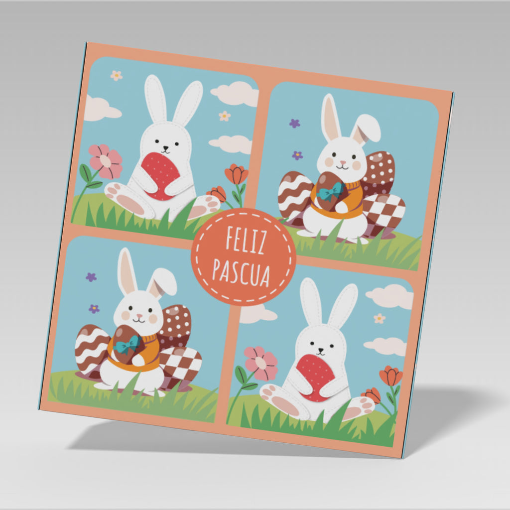 Caja Pascua 20x20x7 Vitto 10 o 25 Unidades