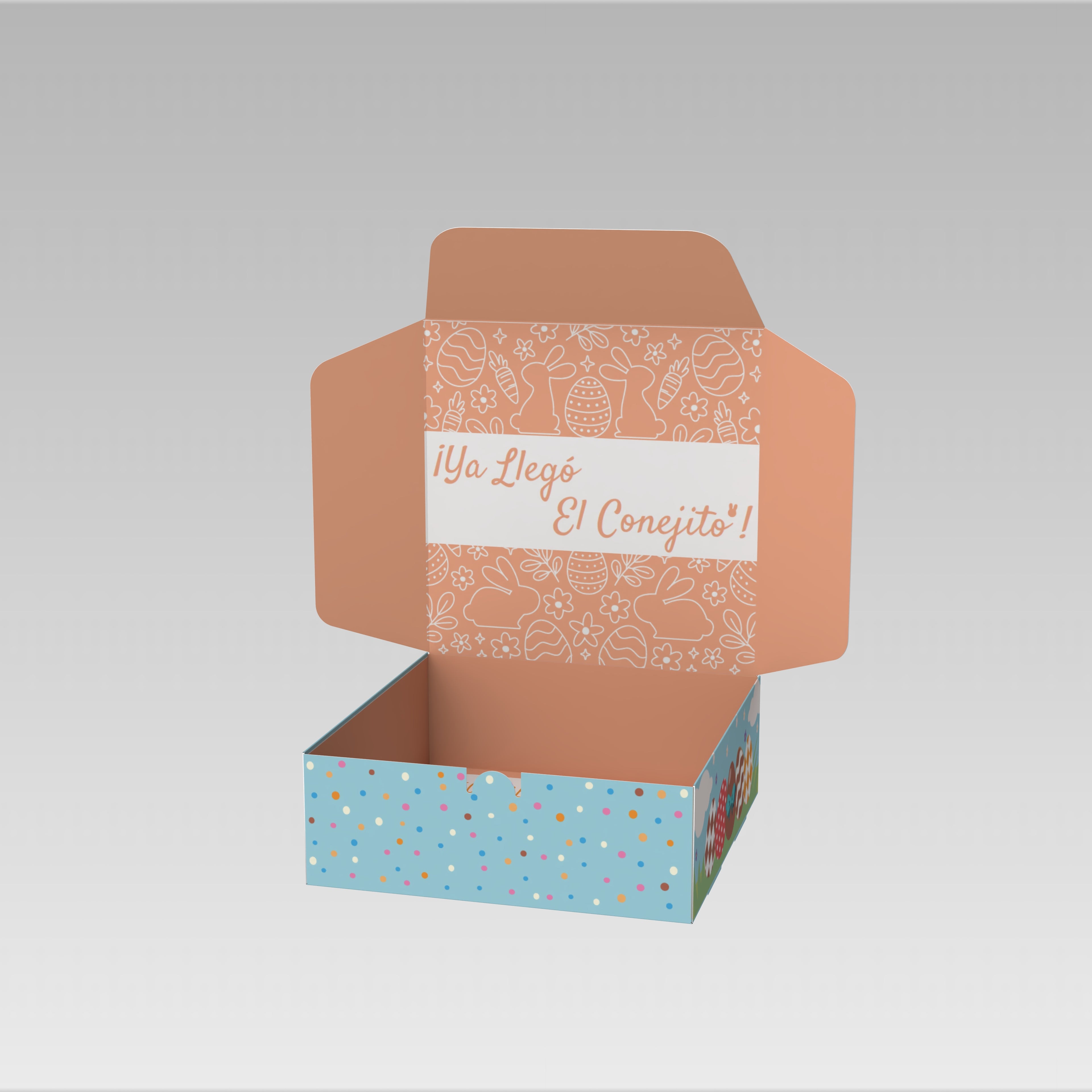 PREVENTA Caja Pascua 20x20x7 Vitto 10 o 25 Unidades