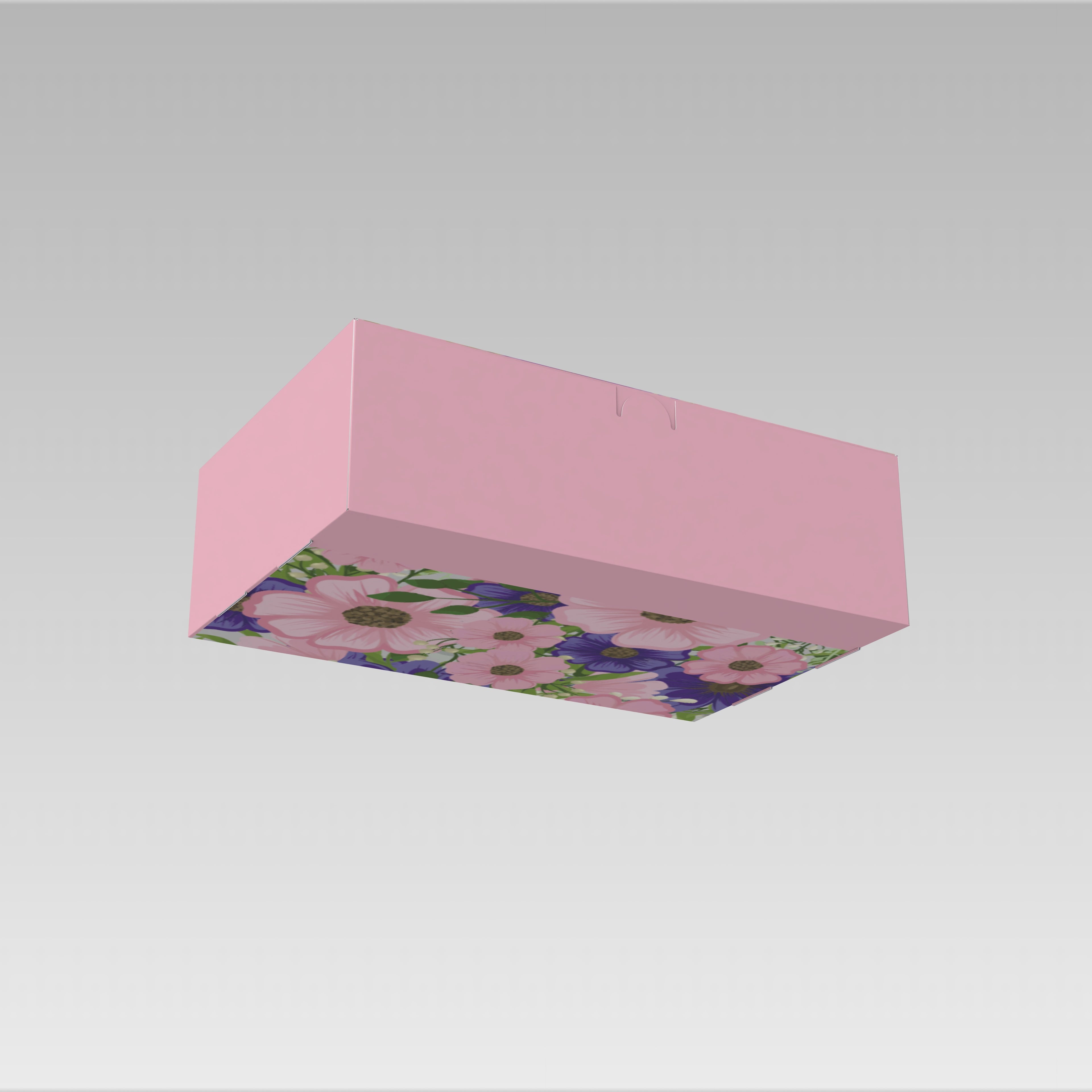 Caja Mila Floral 30x19x9 cm (cierre rectangular)