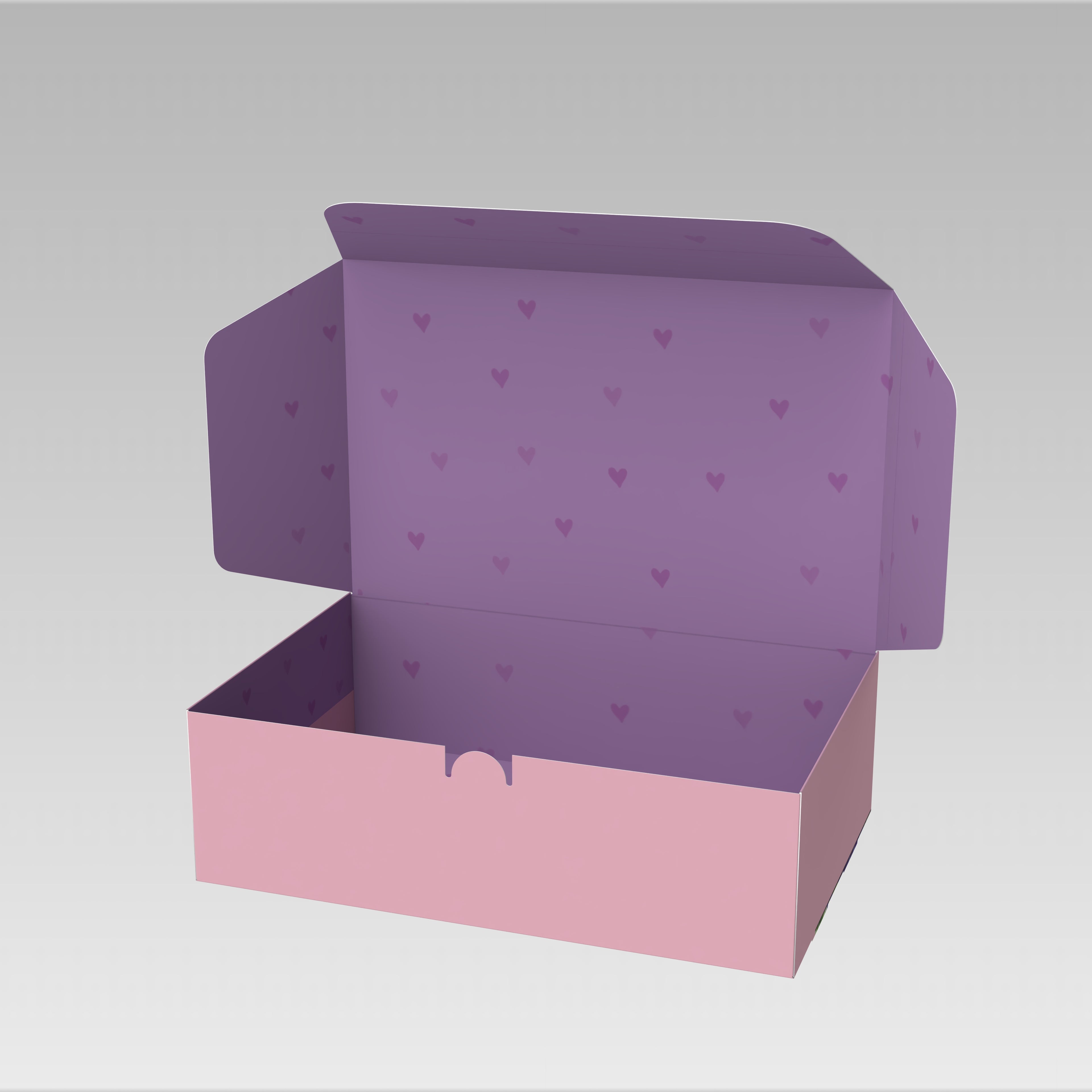 Caja Mila Floral 30x19x9 cm (cierre rectangular)