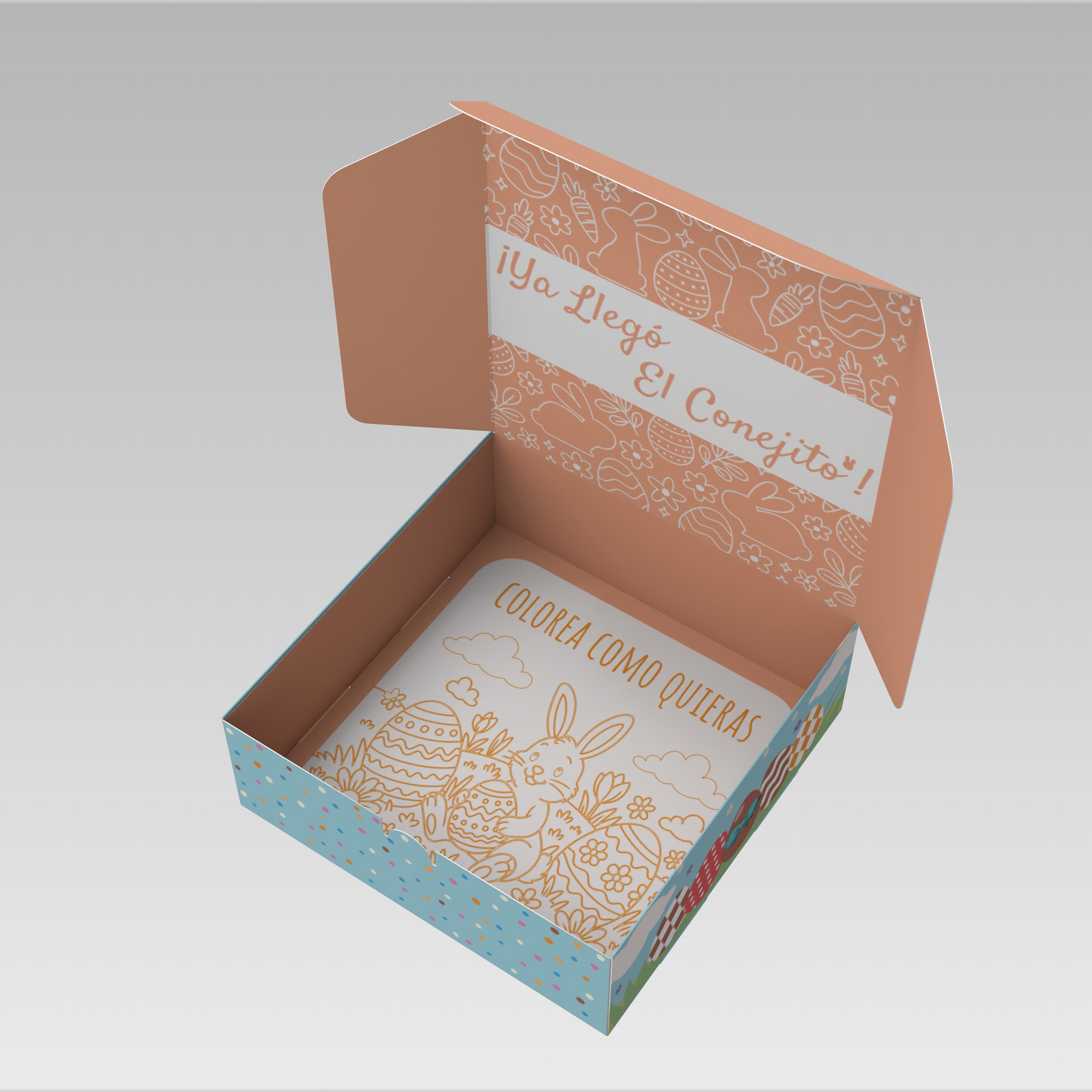 PREVENTA Caja Pascua 20x20x7 Vitto 10 o 25 Unidades