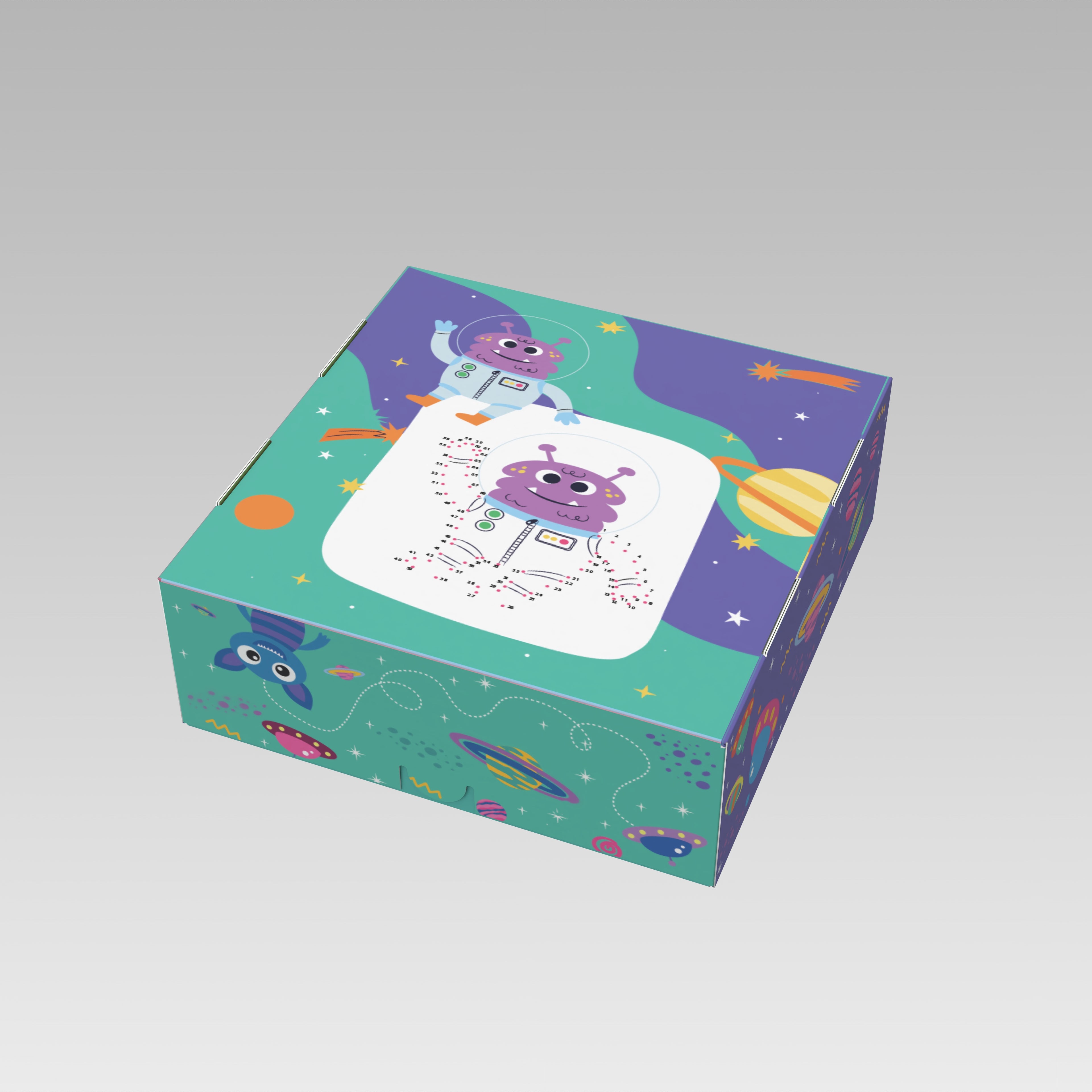 Caja niñez 20x20x7 modelo Vitto 10 o 25 Unidades