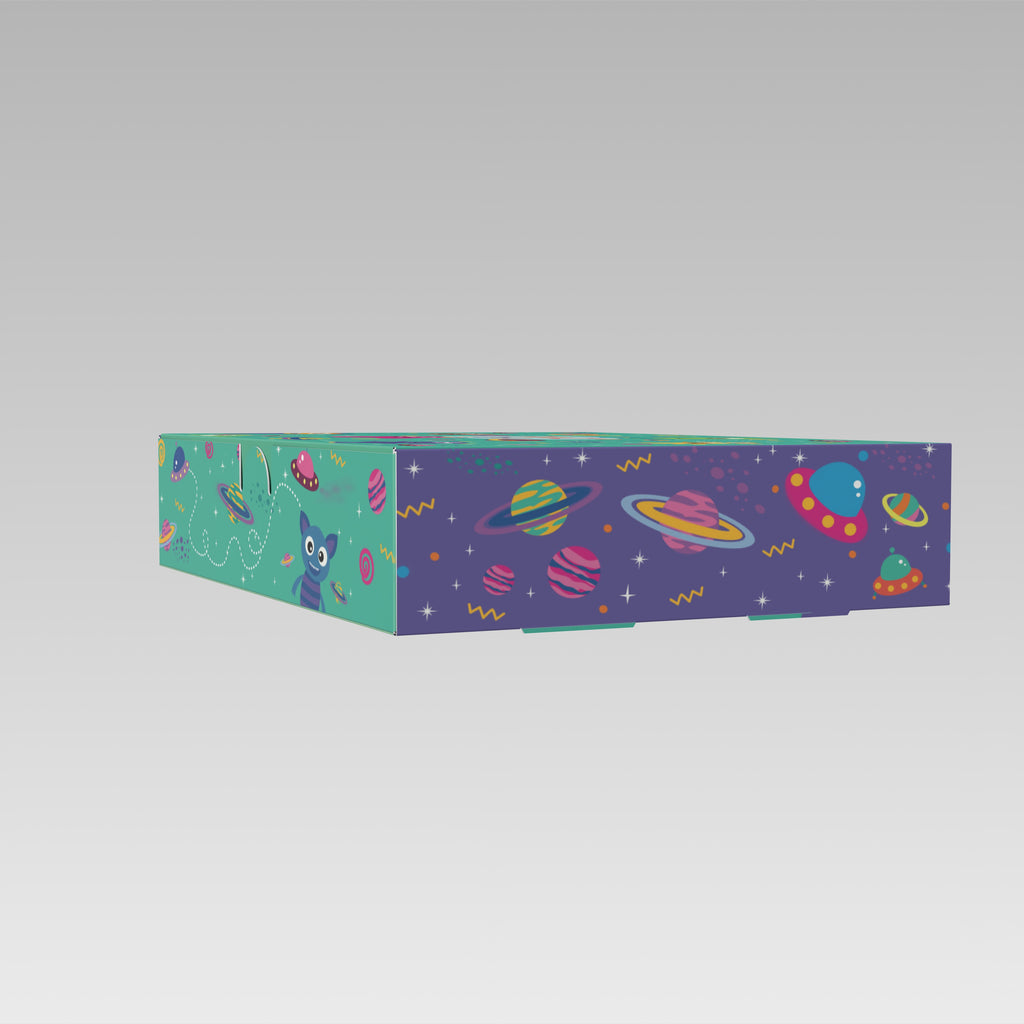 Caja niñez 20x15x4 luna 10 o 25 Unidades
