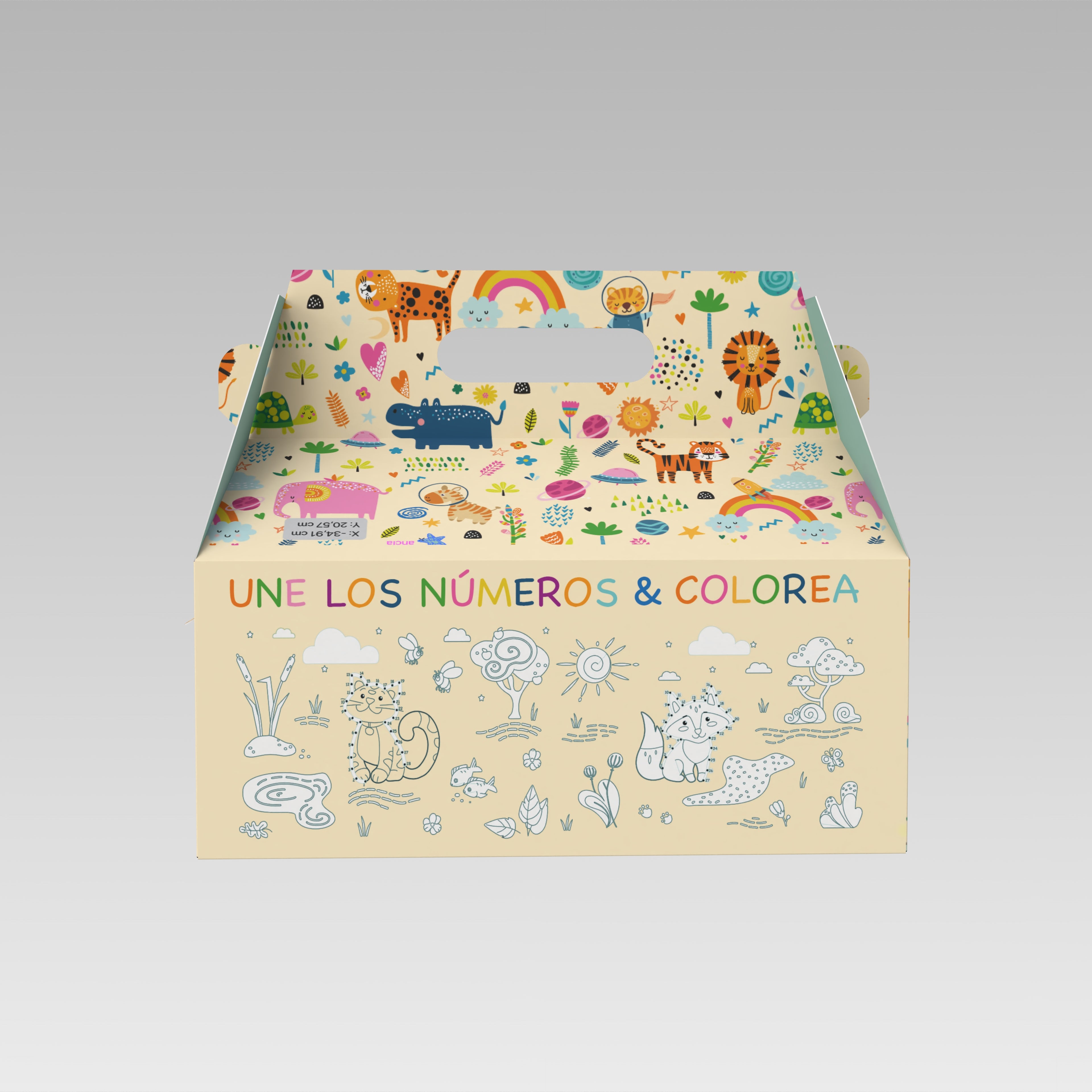 Caja Maletin Ralph Niñez 23x14x25 cm (altura util 11 cm aprox) (25 Unidades)