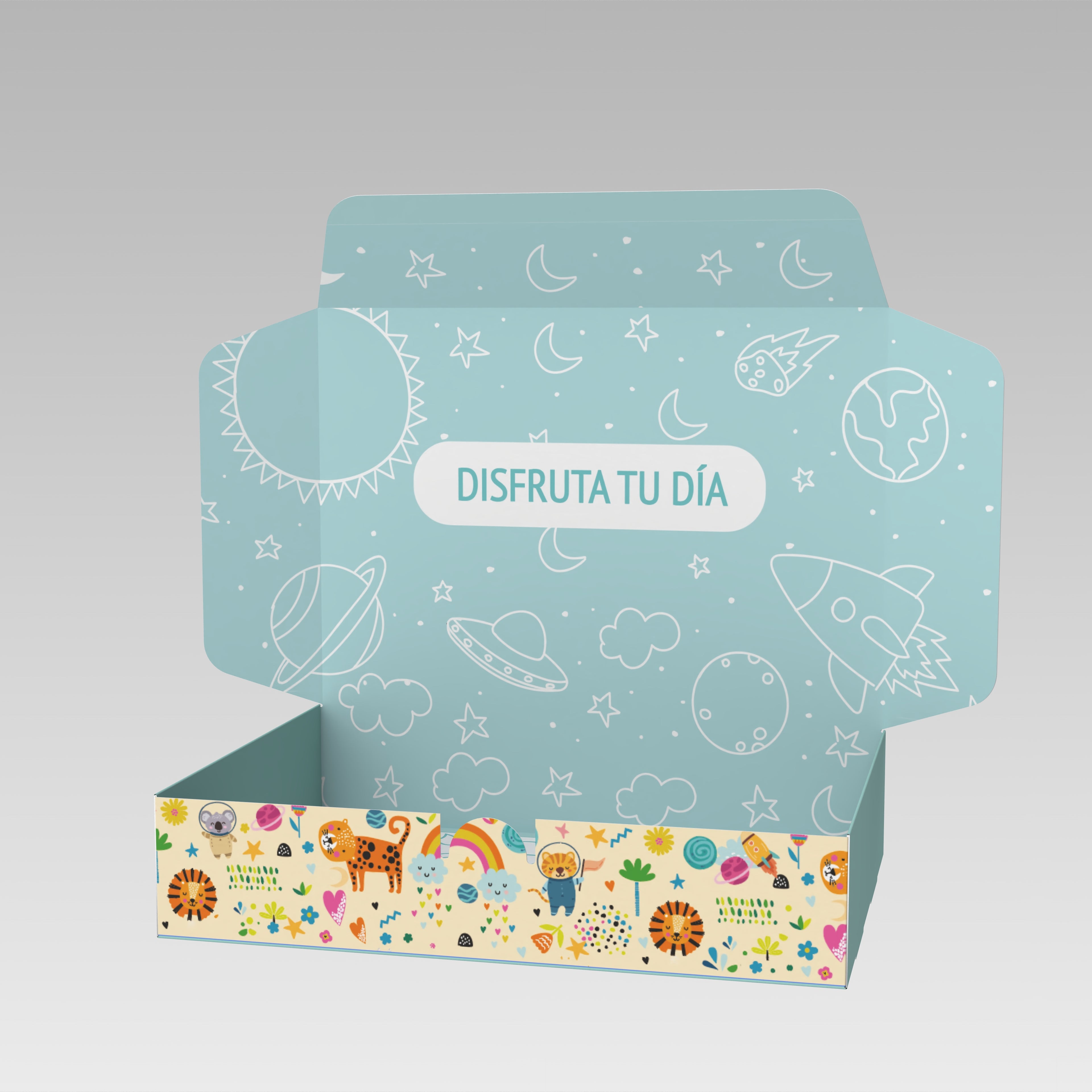 caja niñez 24x17x5 cm boni 10 o 25 Unidades