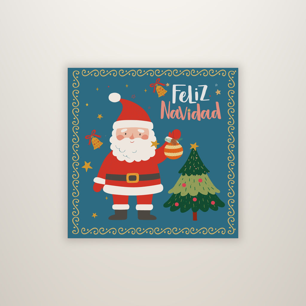 Calendario de adviento 25 días, tapa vista superior
