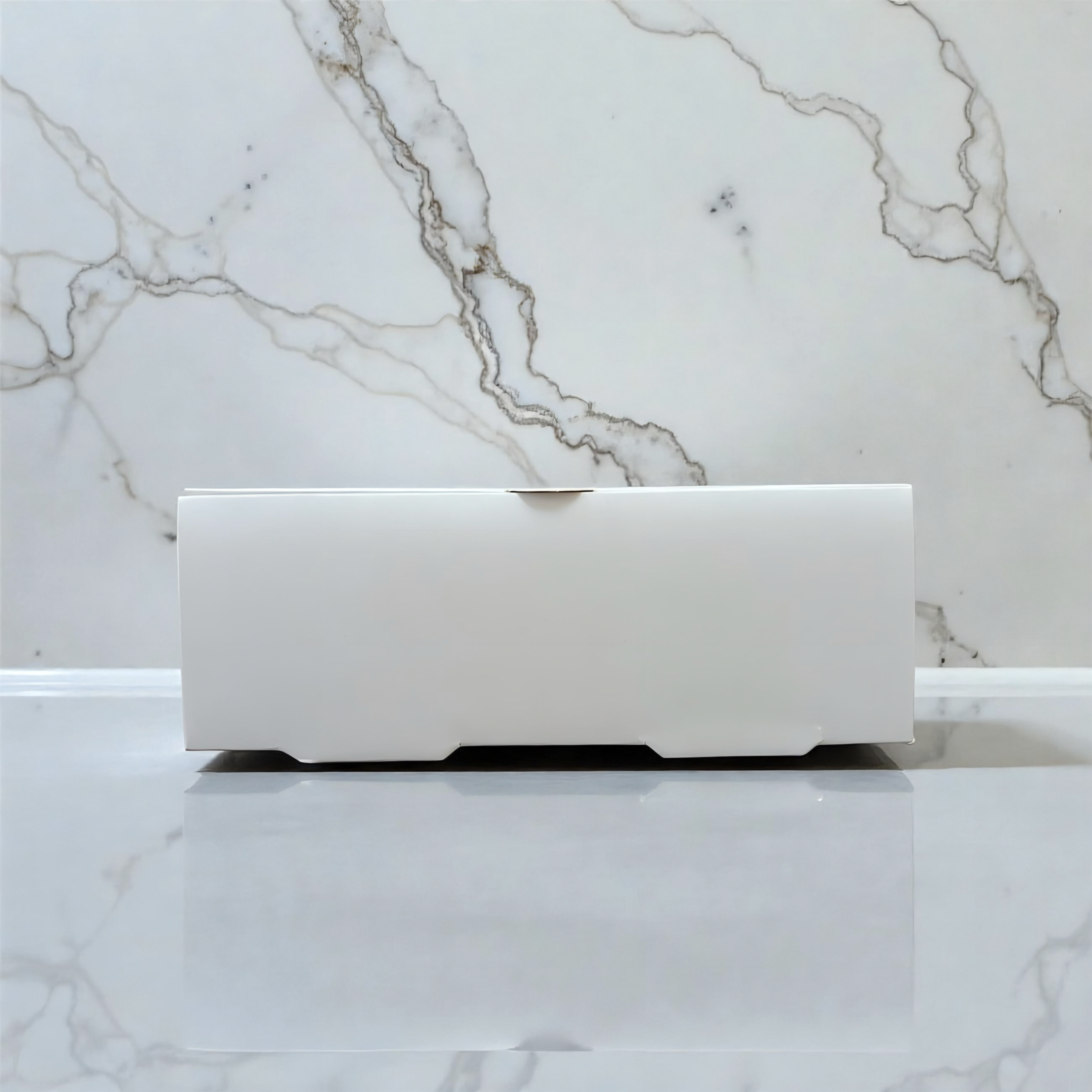 Caja blanca sin visor 20x20x7 cm Modelo Vitto (5 Unidades)