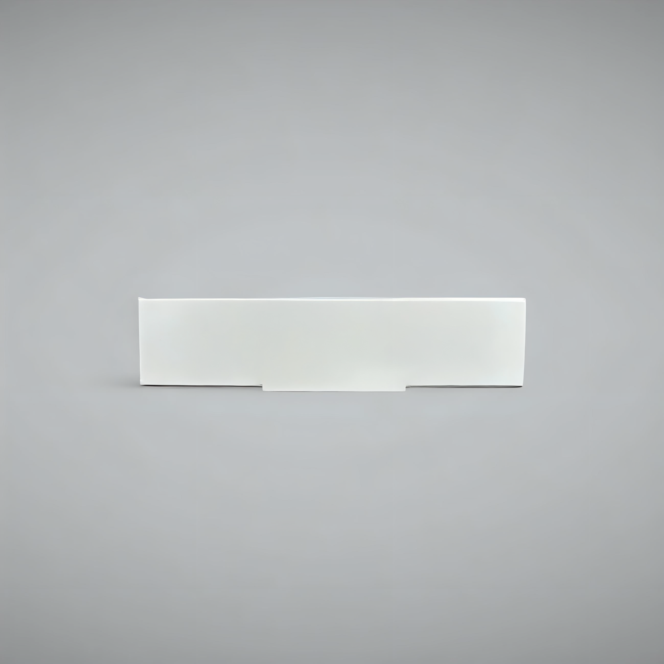 Caja blanca con visor 14x14x3 cm (4 Alfajores) (5 Unidades)